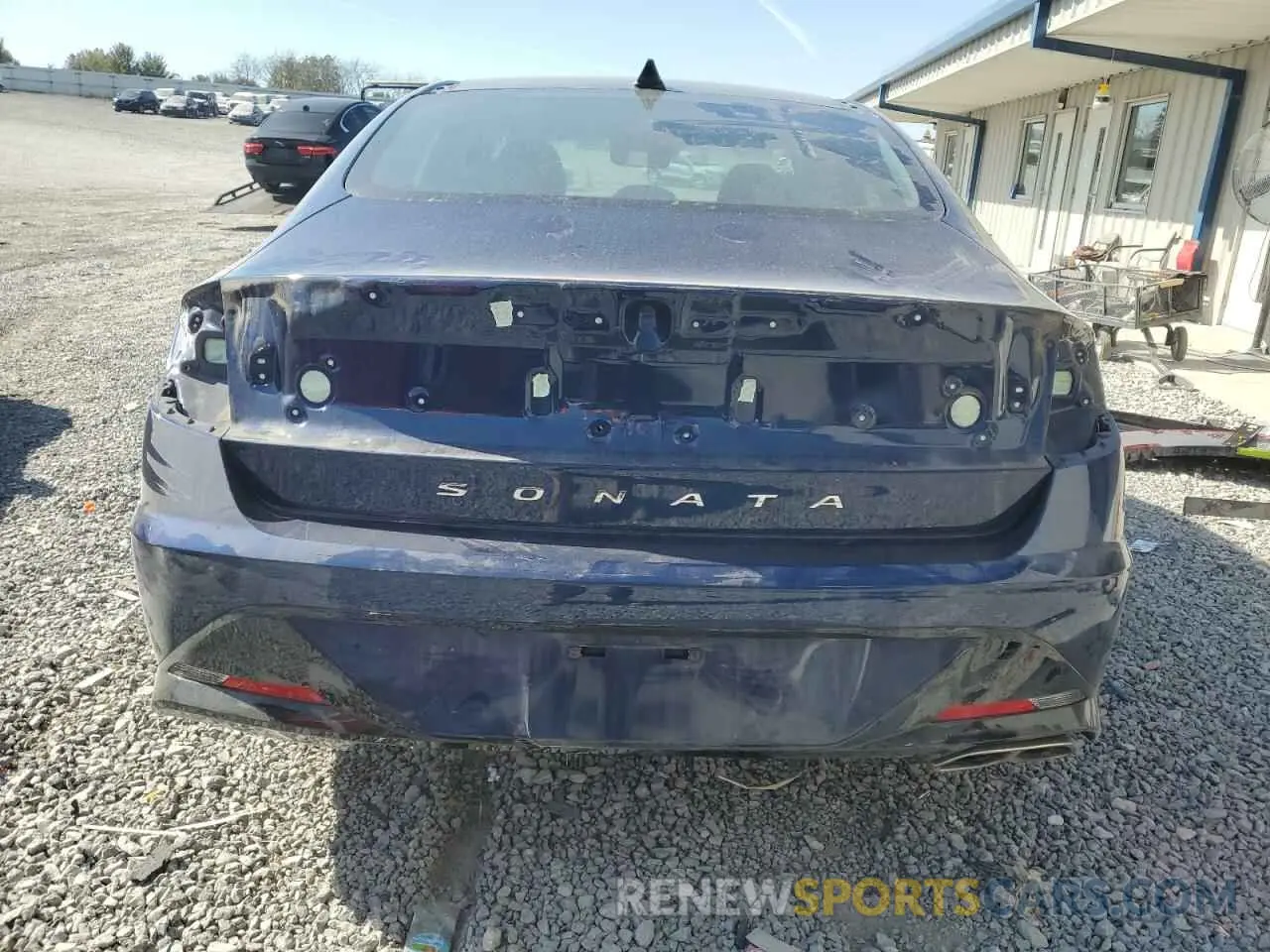 6 Photograph of a damaged car 5NPEF4JA4MH083962 HYUNDAI SONATA 2021