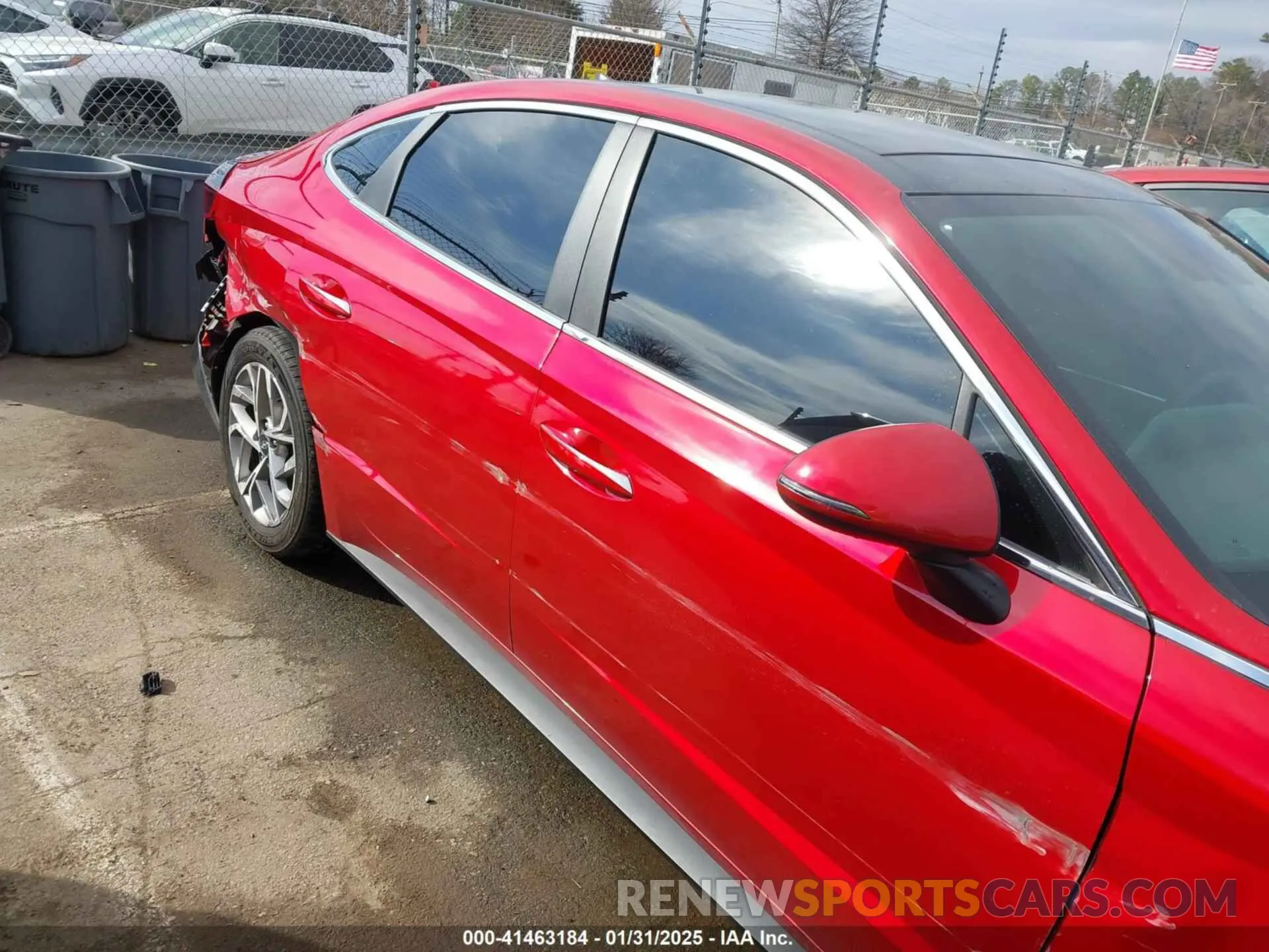 13 Photograph of a damaged car 5NPEF4JA5MH094484 HYUNDAI SONATA 2021