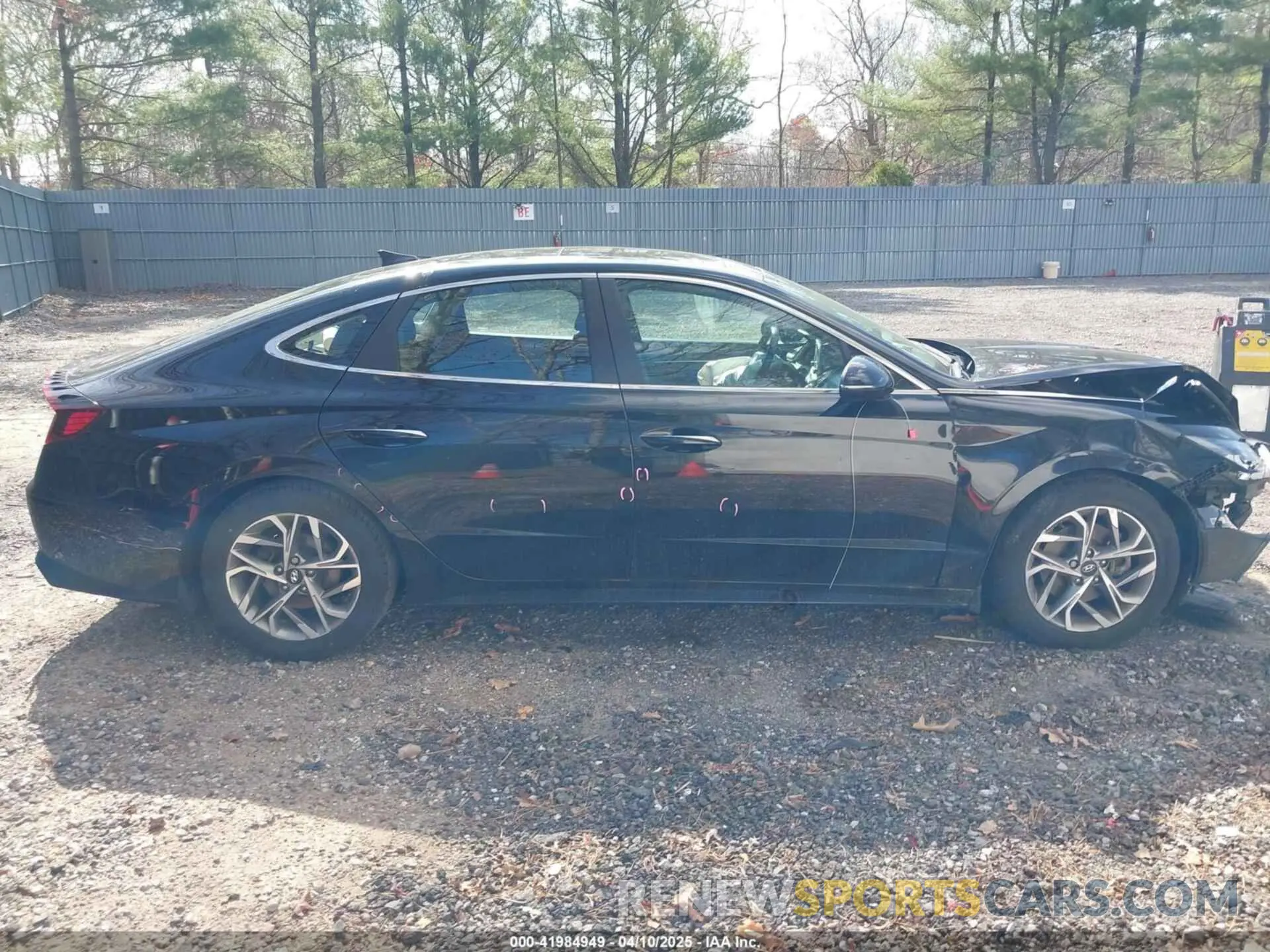 13 Photograph of a damaged car 5NPEF4JA6MH083977 HYUNDAI SONATA 2021
