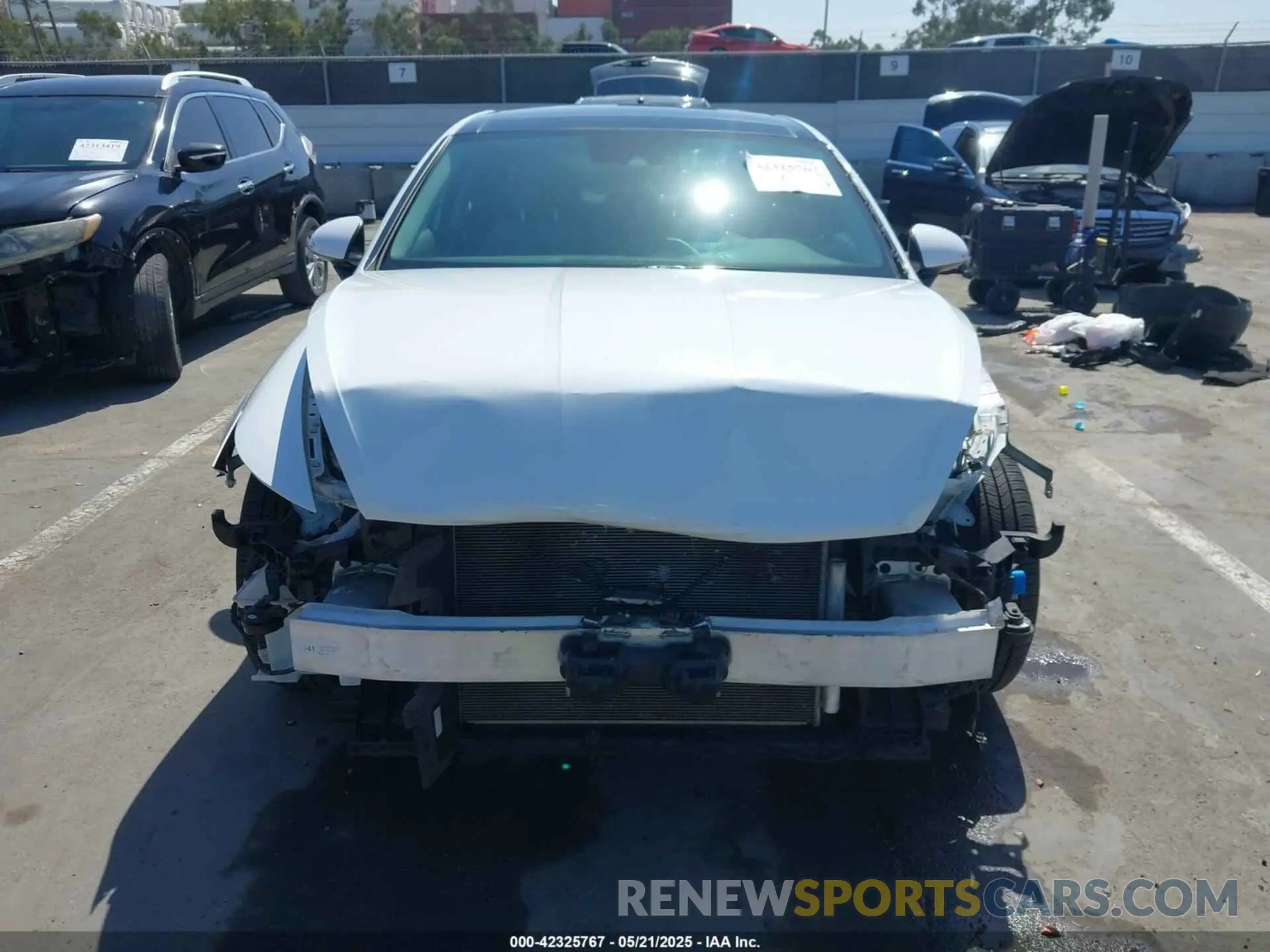 13 Photograph of a damaged car 5NPEF4JA6MH089844 HYUNDAI SONATA 2021