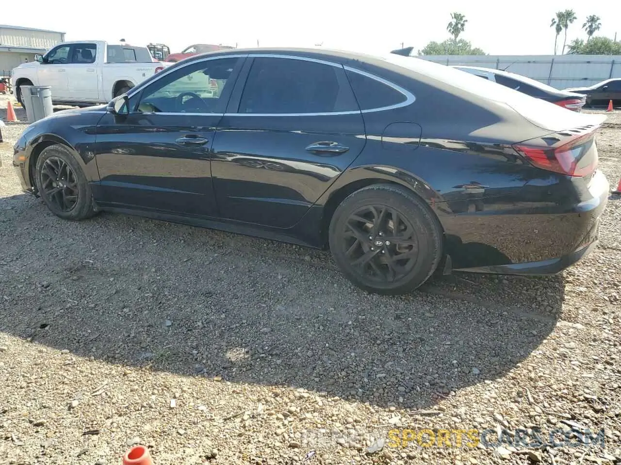 2 Photograph of a damaged car 5NPEF4JA6MH096048 HYUNDAI SONATA 2021