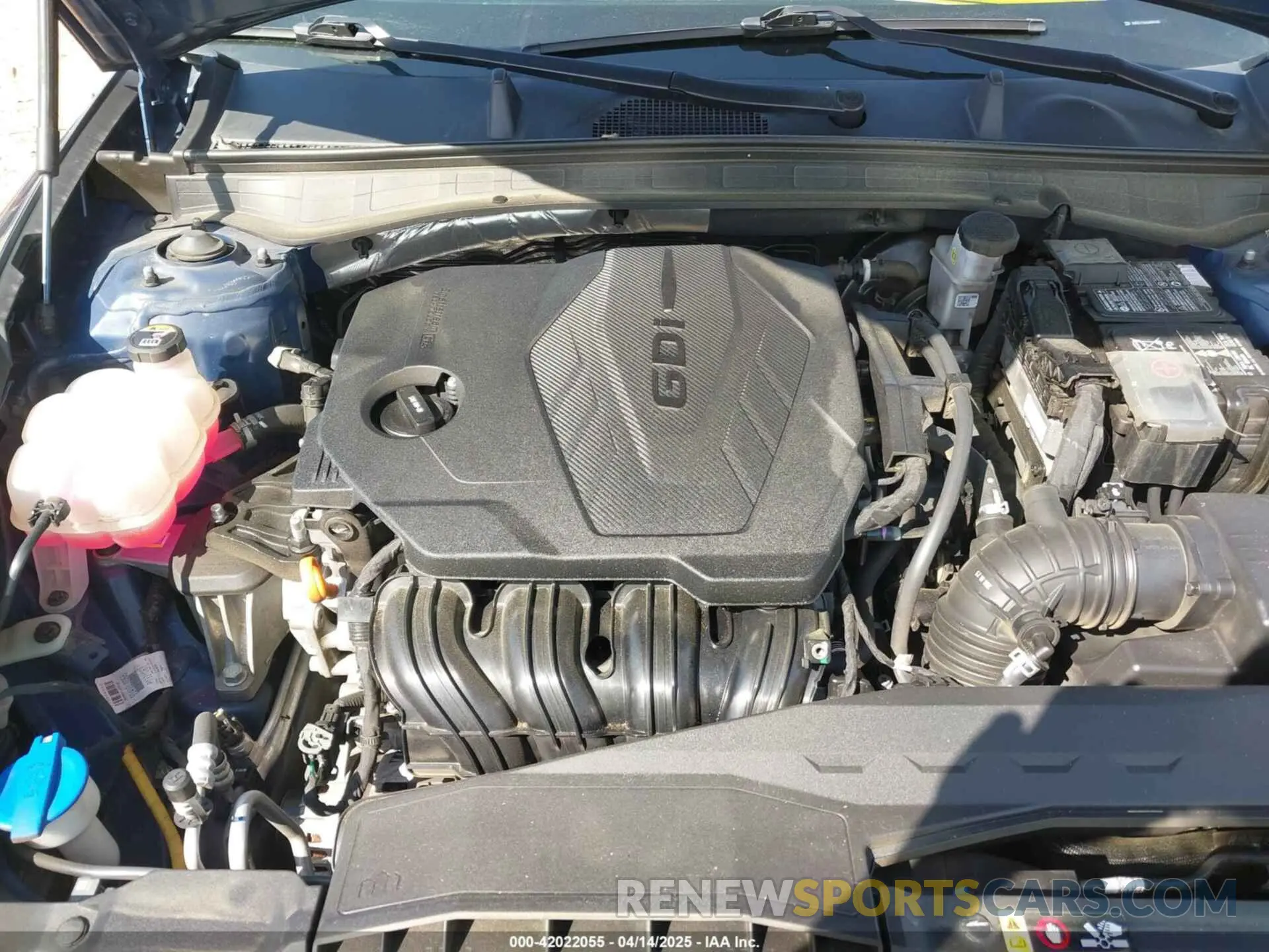 10 Photograph of a damaged car 5NPEF4JA6MH096101 HYUNDAI SONATA 2021