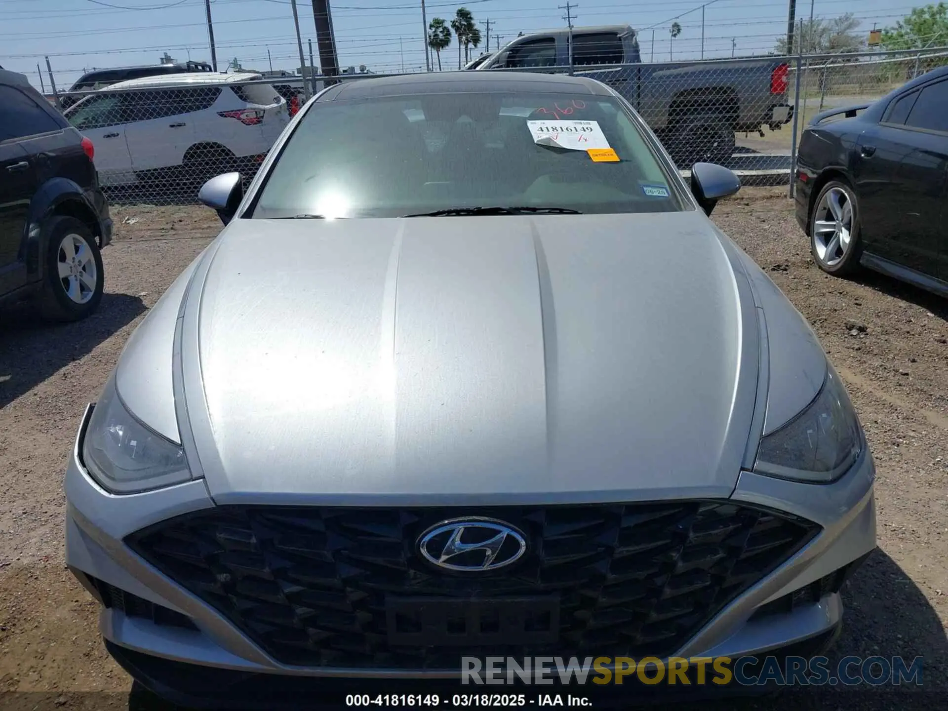 12 Photograph of a damaged car 5NPEF4JA6MH120705 HYUNDAI SONATA 2021