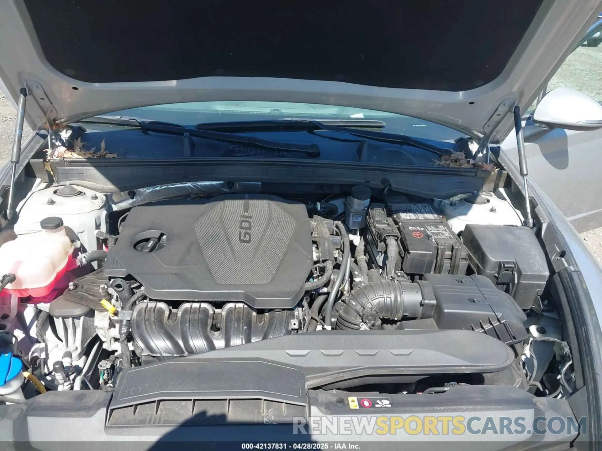 10 Photograph of a damaged car 5NPEF4JA7MH097046 HYUNDAI SONATA 2021