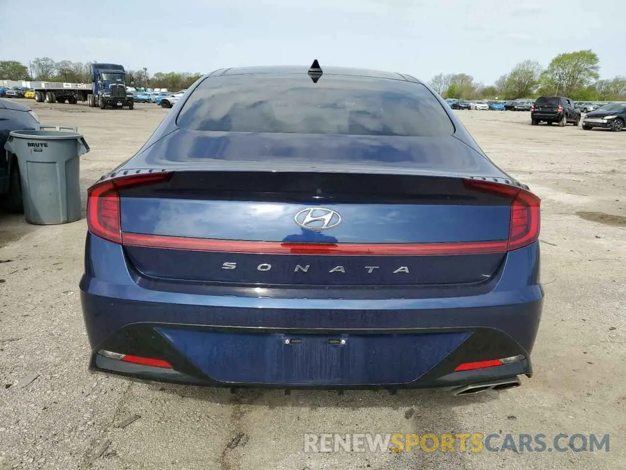 6 Photograph of a damaged car 5NPEF4JA7MH109096 HYUNDAI SONATA 2021