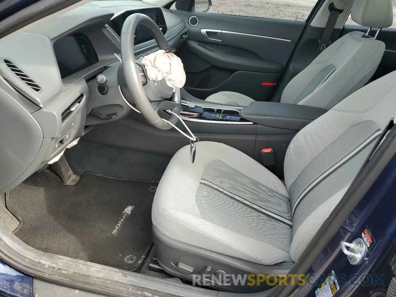7 Photograph of a damaged car 5NPEF4JA7MH109096 HYUNDAI SONATA 2021