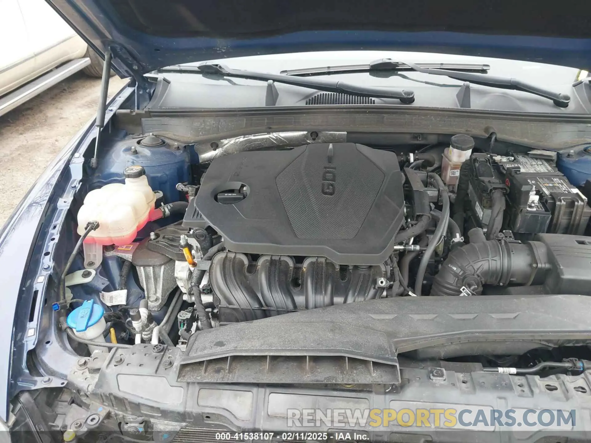 10 Photograph of a damaged car 5NPEF4JA8MH104246 HYUNDAI SONATA 2021