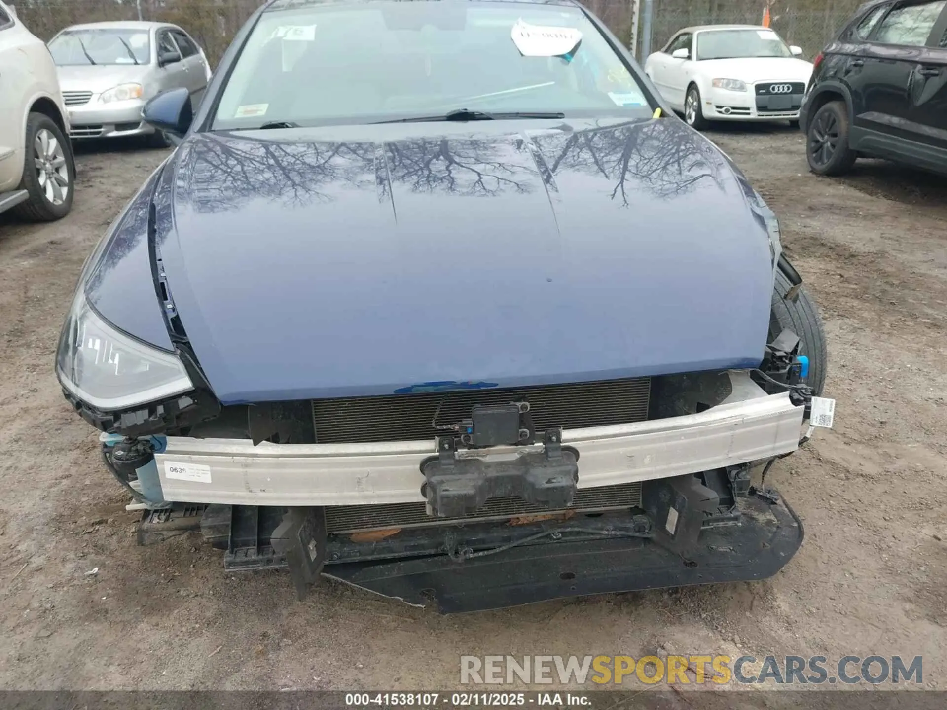 13 Photograph of a damaged car 5NPEF4JA8MH104246 HYUNDAI SONATA 2021
