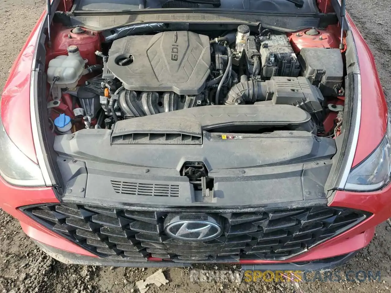11 Photograph of a damaged car 5NPEF4JA8MH119264 HYUNDAI SONATA 2021