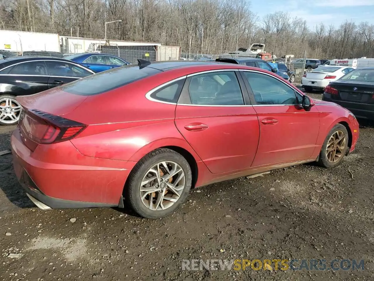 3 Photograph of a damaged car 5NPEF4JA8MH119264 HYUNDAI SONATA 2021