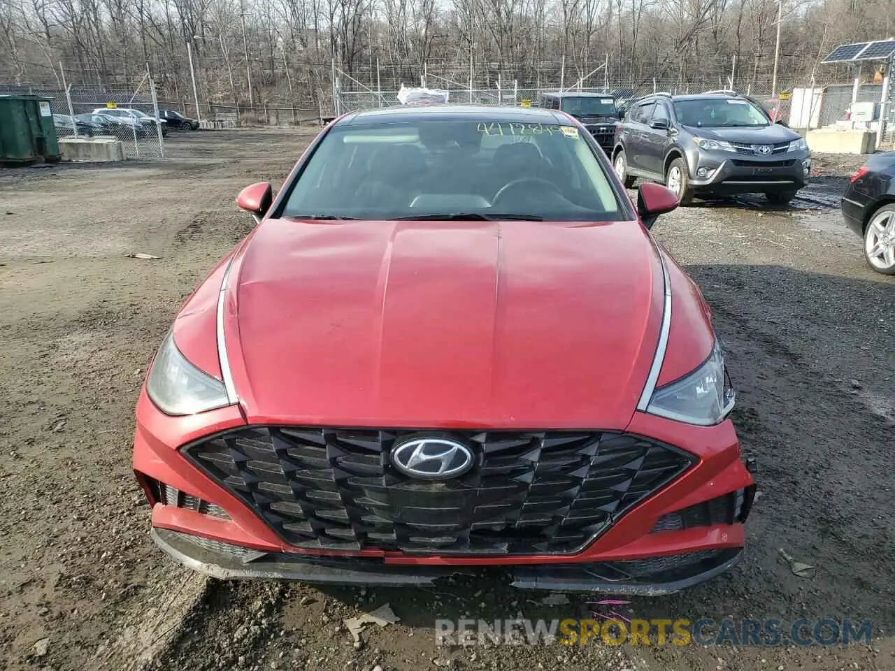 5 Photograph of a damaged car 5NPEF4JA8MH119264 HYUNDAI SONATA 2021