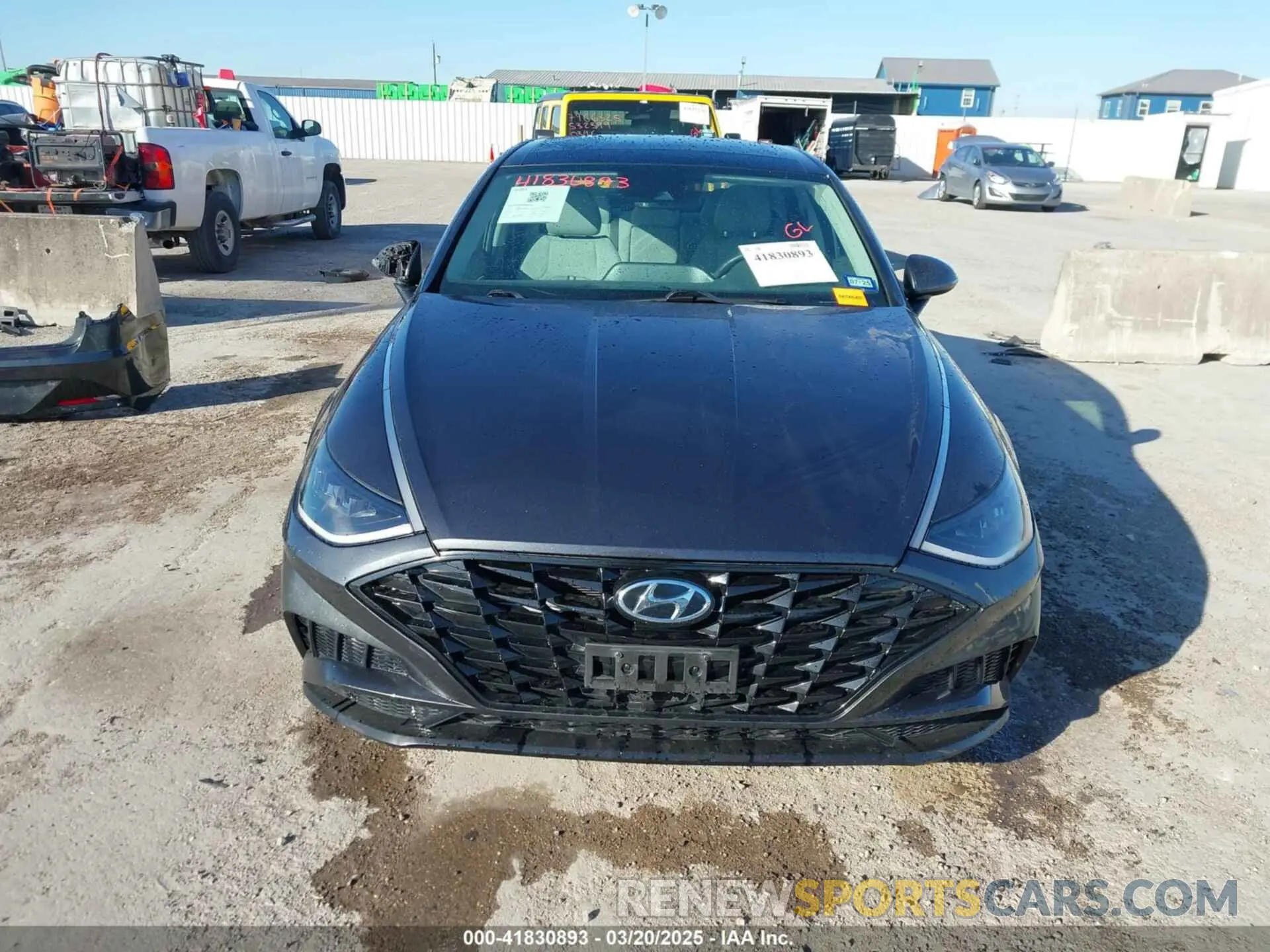 13 Photograph of a damaged car 5NPEF4JA9MH096982 HYUNDAI SONATA 2021