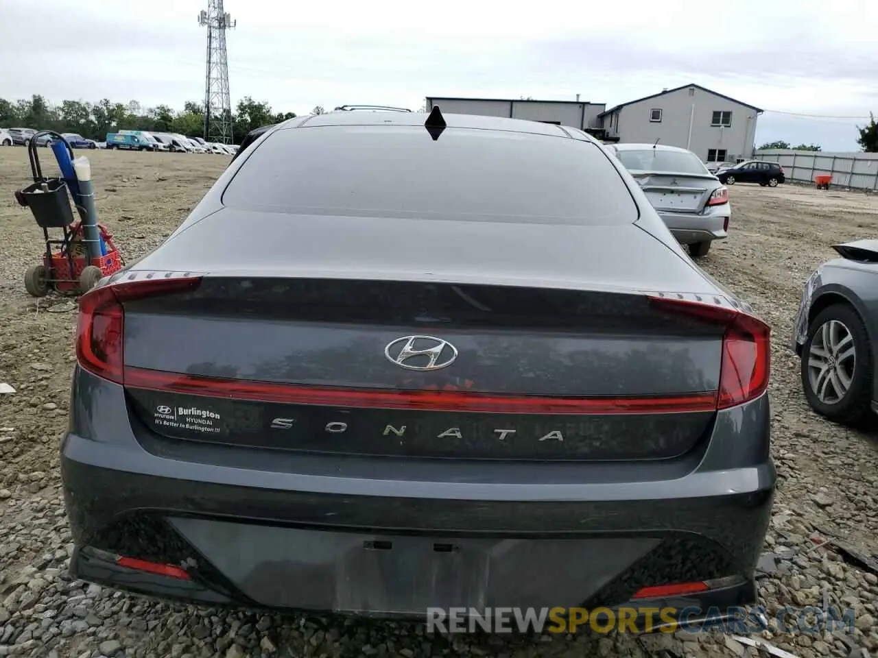 6 Photograph of a damaged car 5NPEF4JA9MH116065 HYUNDAI SONATA 2021