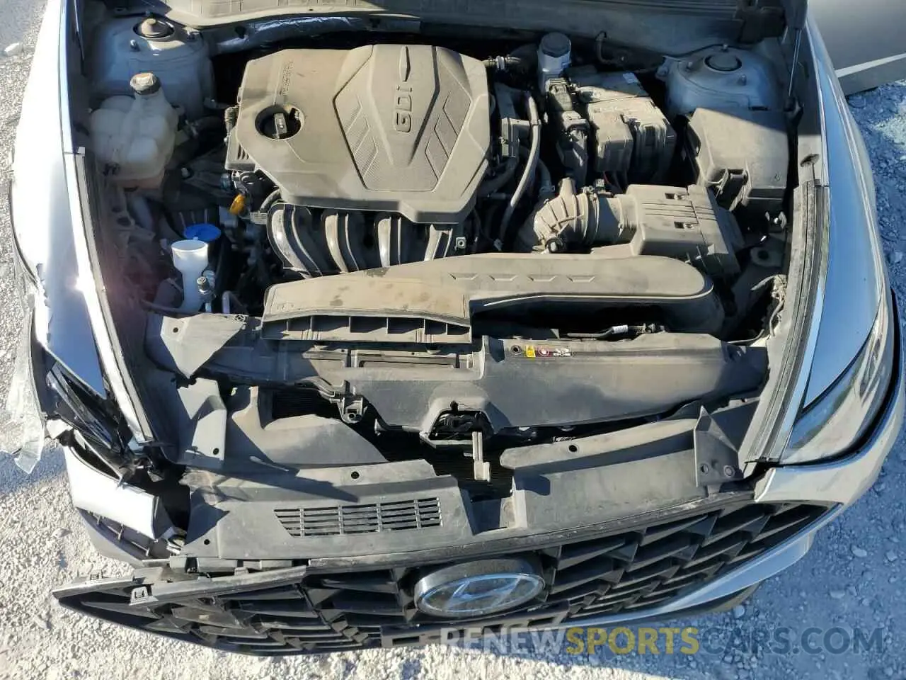 11 Photograph of a damaged car 5NPEF4JAXMH092245 HYUNDAI SONATA 2021