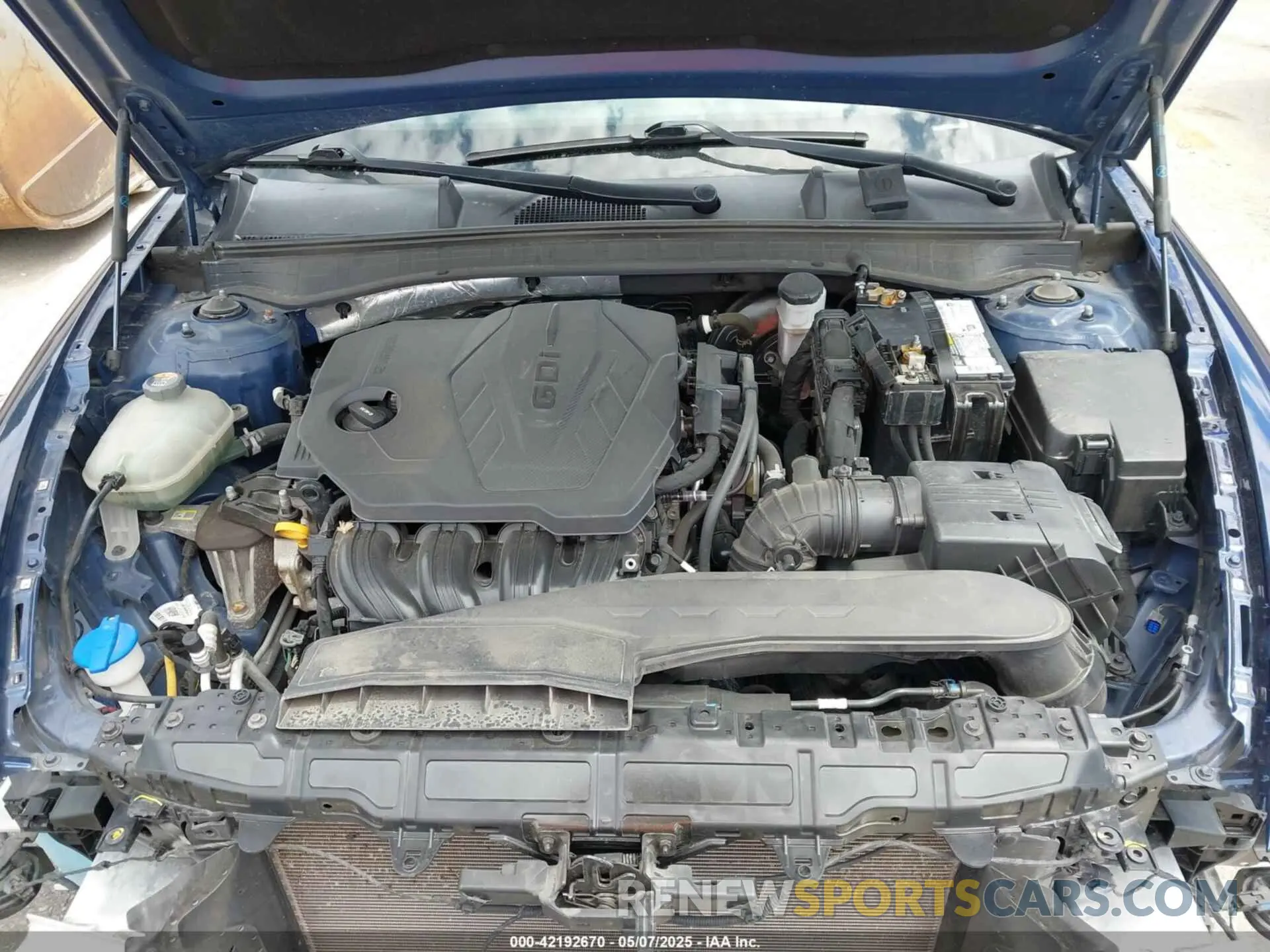 10 Photograph of a damaged car 5NPEG4JA0MH074639 HYUNDAI SONATA 2021