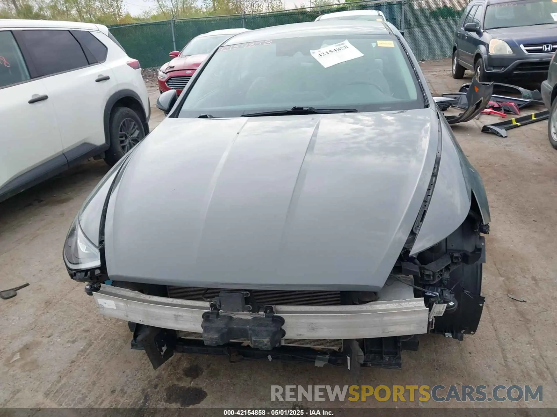 13 Photograph of a damaged car 5NPEG4JA0MH078142 HYUNDAI SONATA 2021