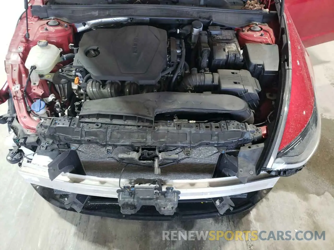 11 Photograph of a damaged car 5NPEG4JA0MH079226 HYUNDAI SONATA 2021