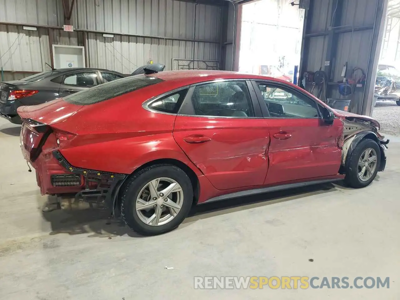 3 Photograph of a damaged car 5NPEG4JA0MH079226 HYUNDAI SONATA 2021
