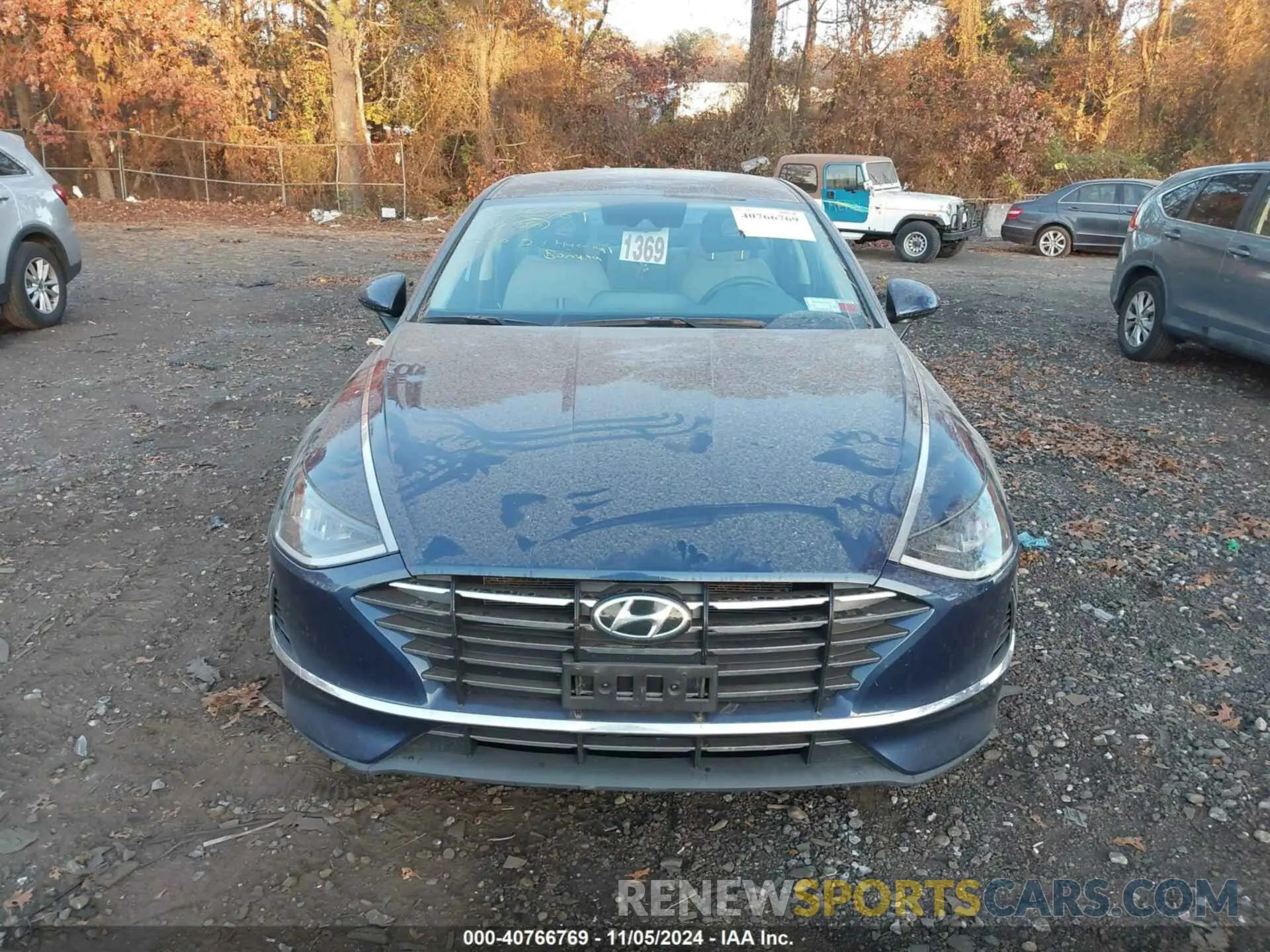 12 Photograph of a damaged car 5NPEG4JA0MH083423 HYUNDAI SONATA 2021
