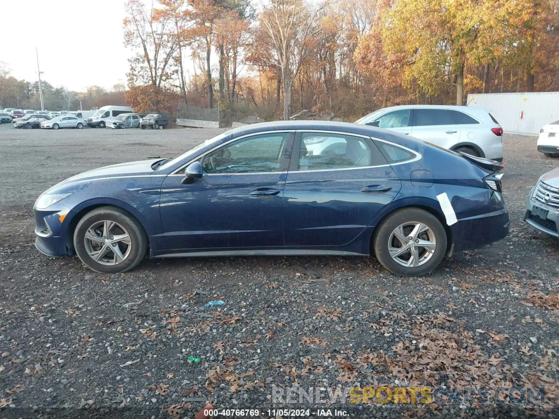14 Photograph of a damaged car 5NPEG4JA0MH083423 HYUNDAI SONATA 2021