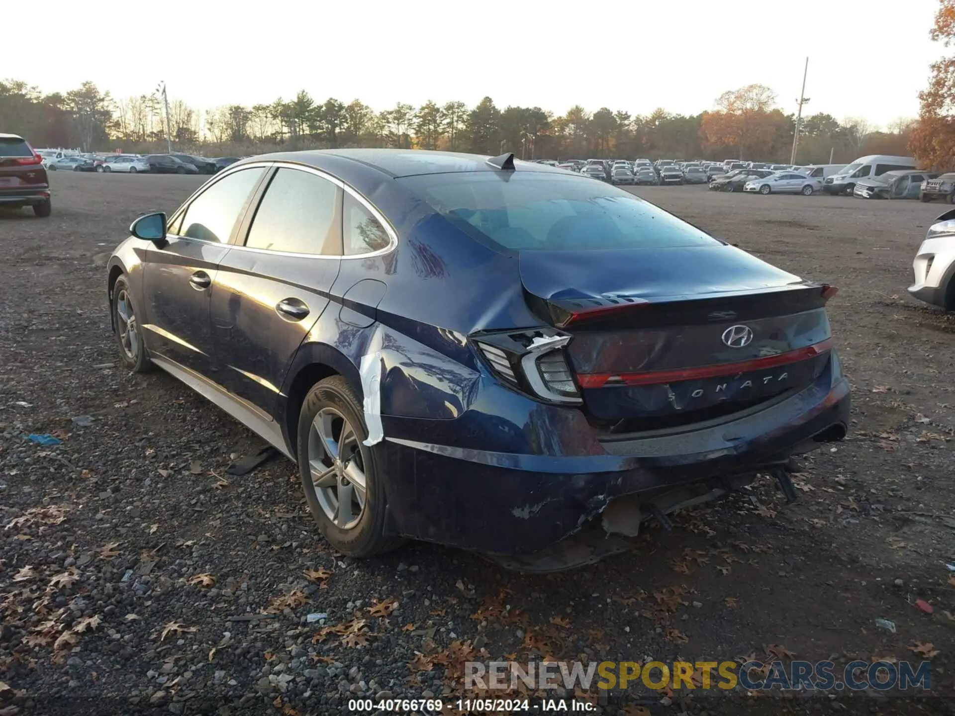 3 Photograph of a damaged car 5NPEG4JA0MH083423 HYUNDAI SONATA 2021