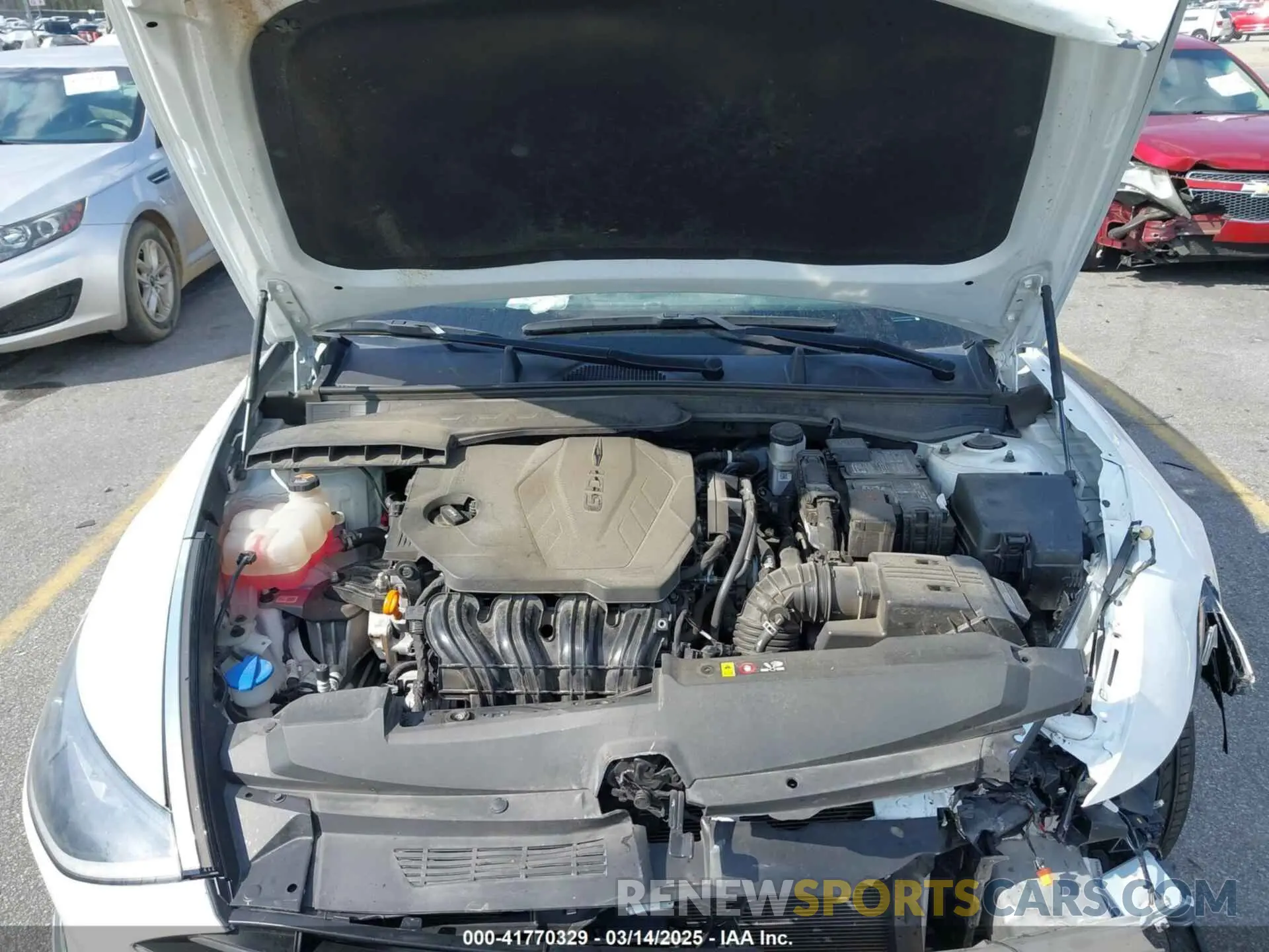 10 Photograph of a damaged car 5NPEG4JA0MH131311 HYUNDAI SONATA 2021