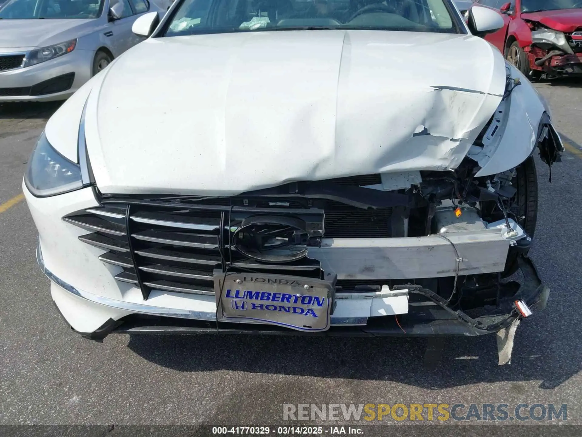 6 Photograph of a damaged car 5NPEG4JA0MH131311 HYUNDAI SONATA 2021