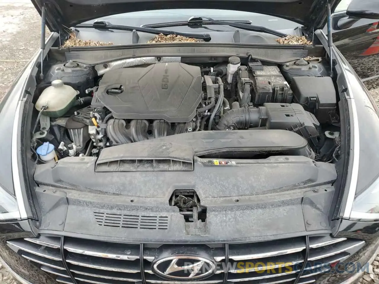 11 Photograph of a damaged car 5NPEG4JA1MH071586 HYUNDAI SONATA 2021