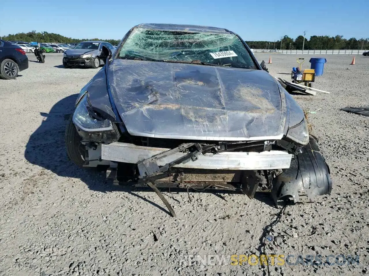 5 Photograph of a damaged car 5NPEG4JA1MH074486 HYUNDAI SONATA 2021