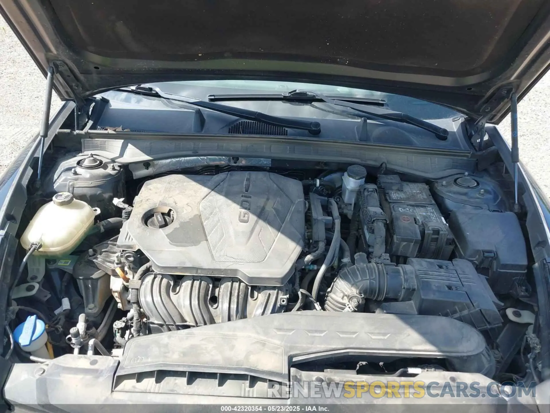 10 Photograph of a damaged car 5NPEG4JA1MH079669 HYUNDAI SONATA 2021