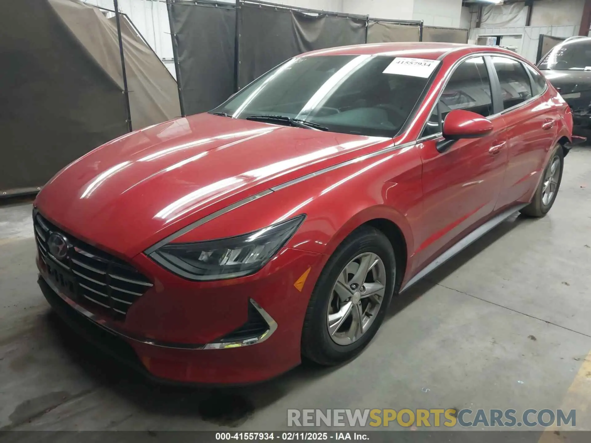2 Photograph of a damaged car 5NPEG4JA1MH080644 HYUNDAI SONATA 2021