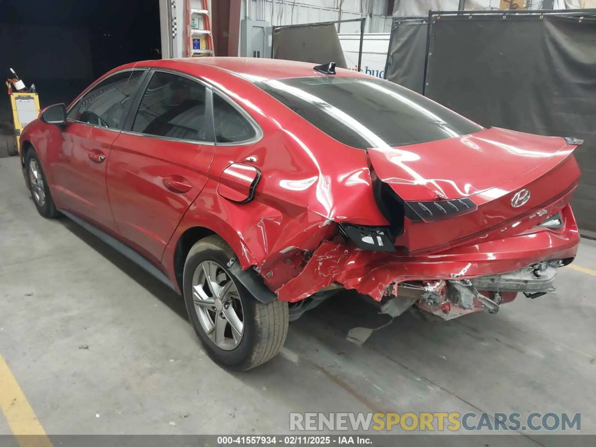 3 Photograph of a damaged car 5NPEG4JA1MH080644 HYUNDAI SONATA 2021