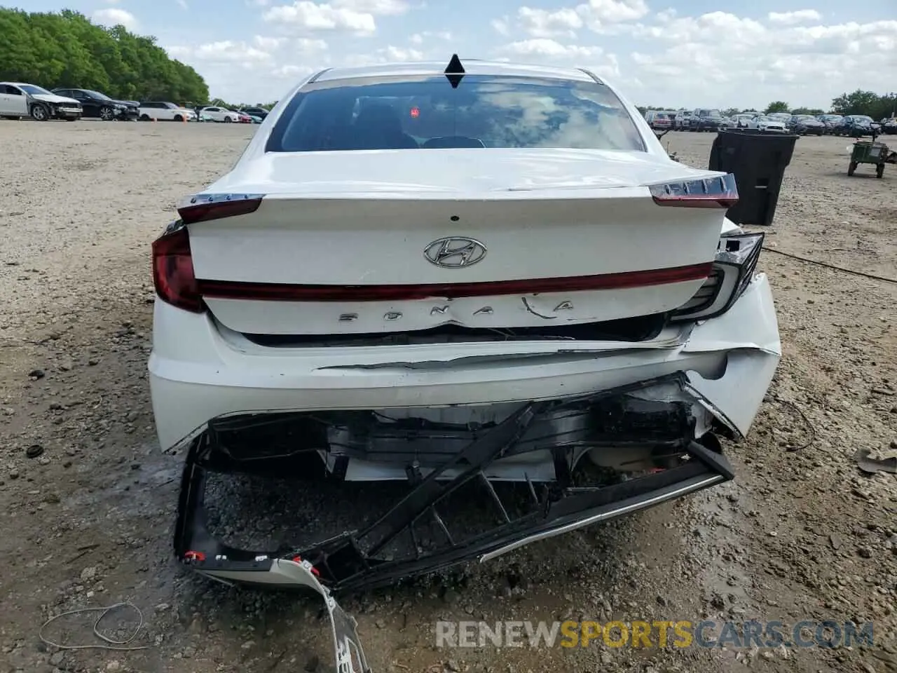 6 Photograph of a damaged car 5NPEG4JA1MH104599 HYUNDAI SONATA 2021