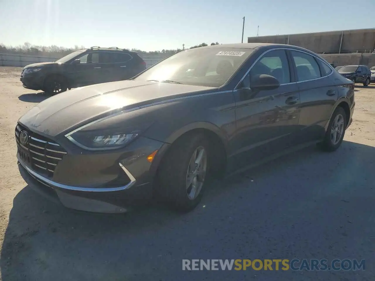 1 Photograph of a damaged car 5NPEG4JA1MH109432 HYUNDAI SONATA 2021