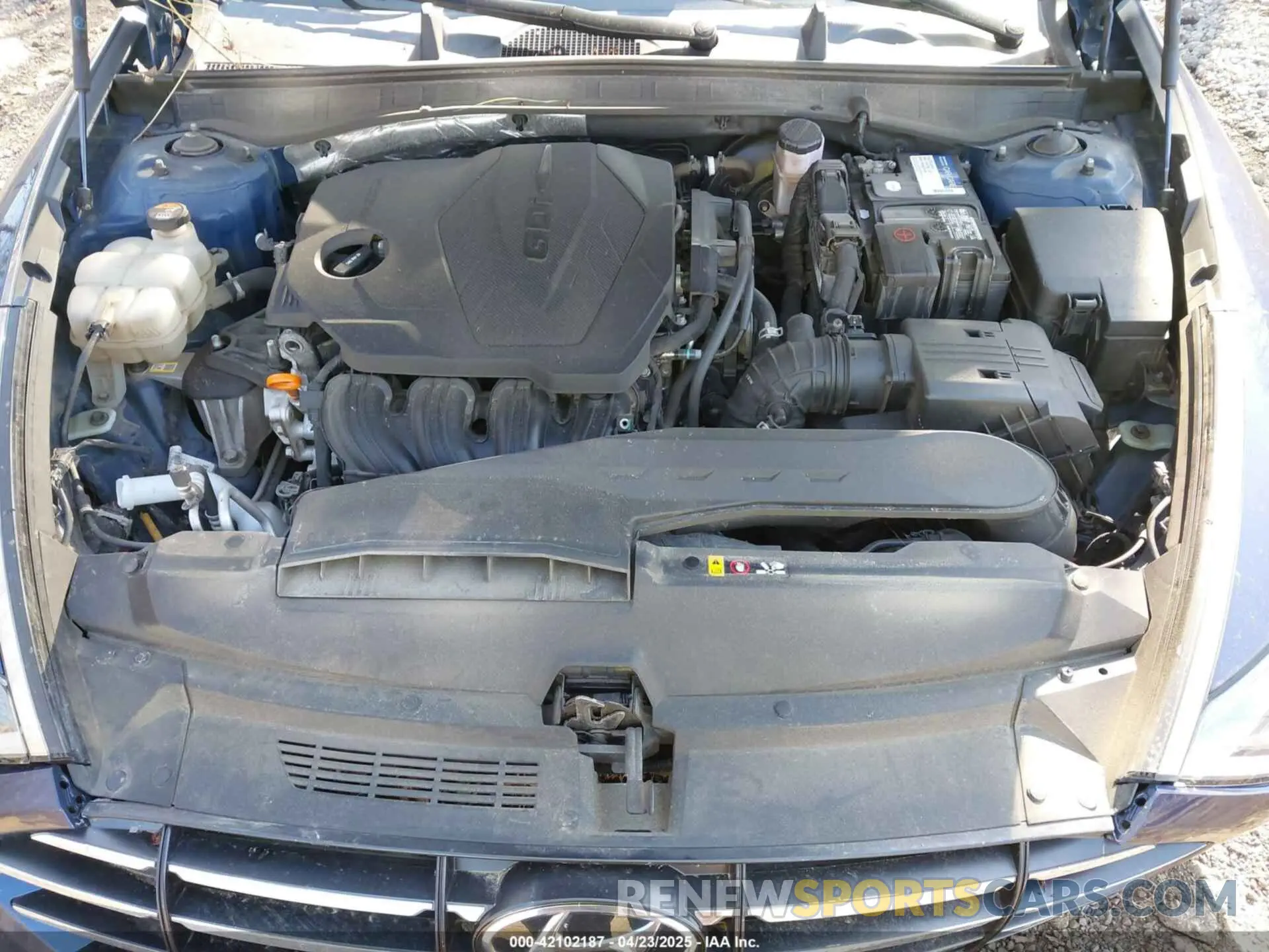 10 Photograph of a damaged car 5NPEG4JA1MH109561 HYUNDAI SONATA 2021