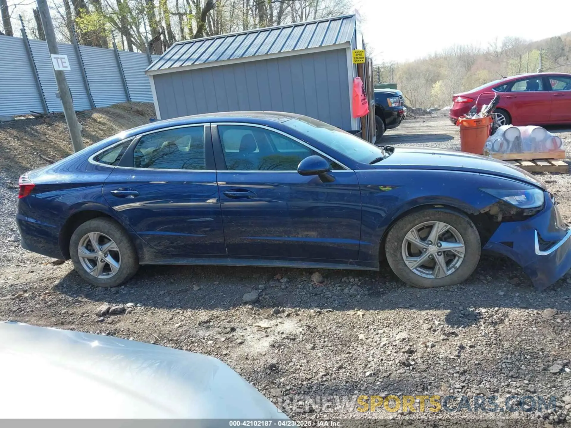 13 Photograph of a damaged car 5NPEG4JA1MH109561 HYUNDAI SONATA 2021