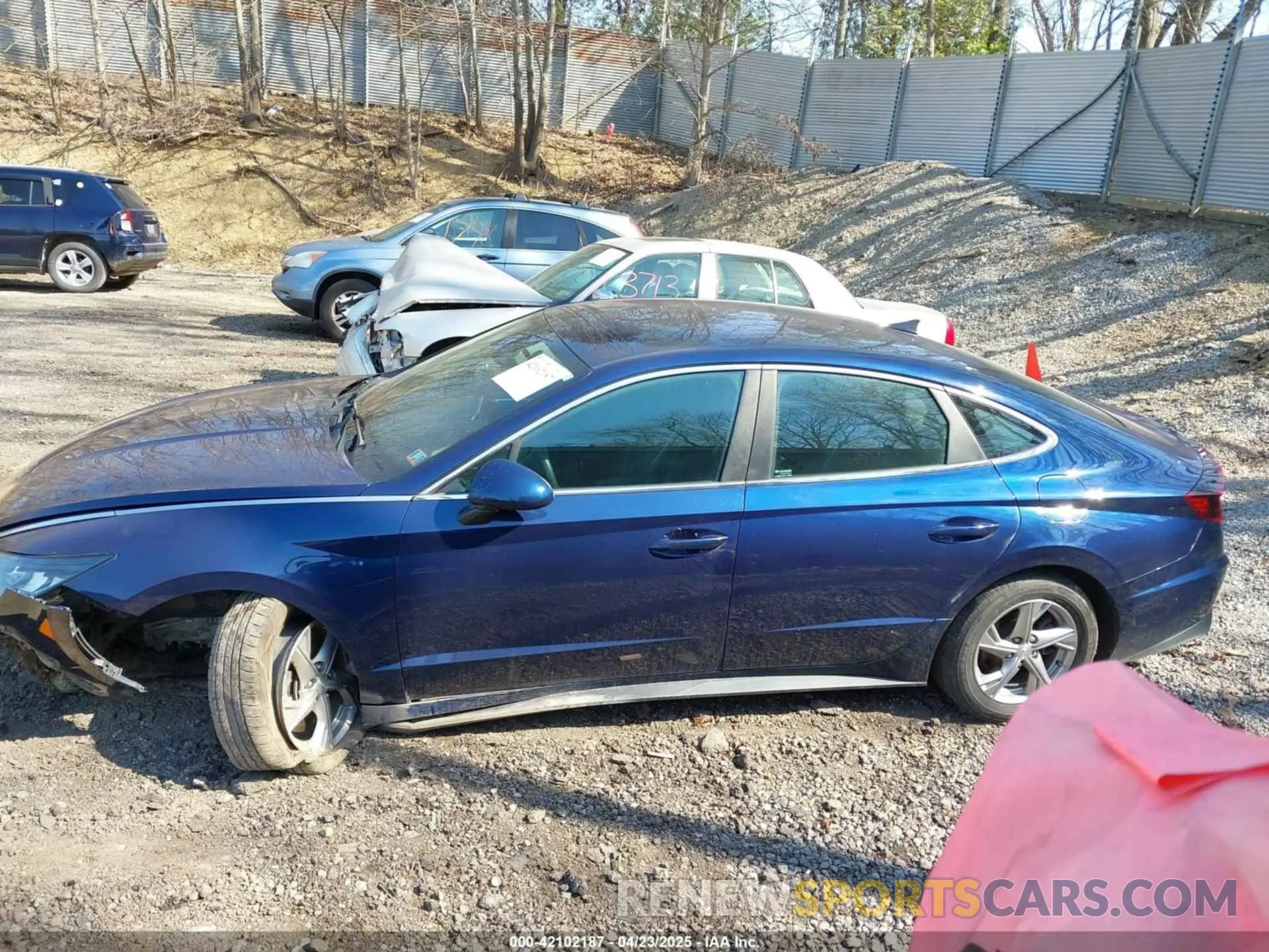14 Photograph of a damaged car 5NPEG4JA1MH109561 HYUNDAI SONATA 2021