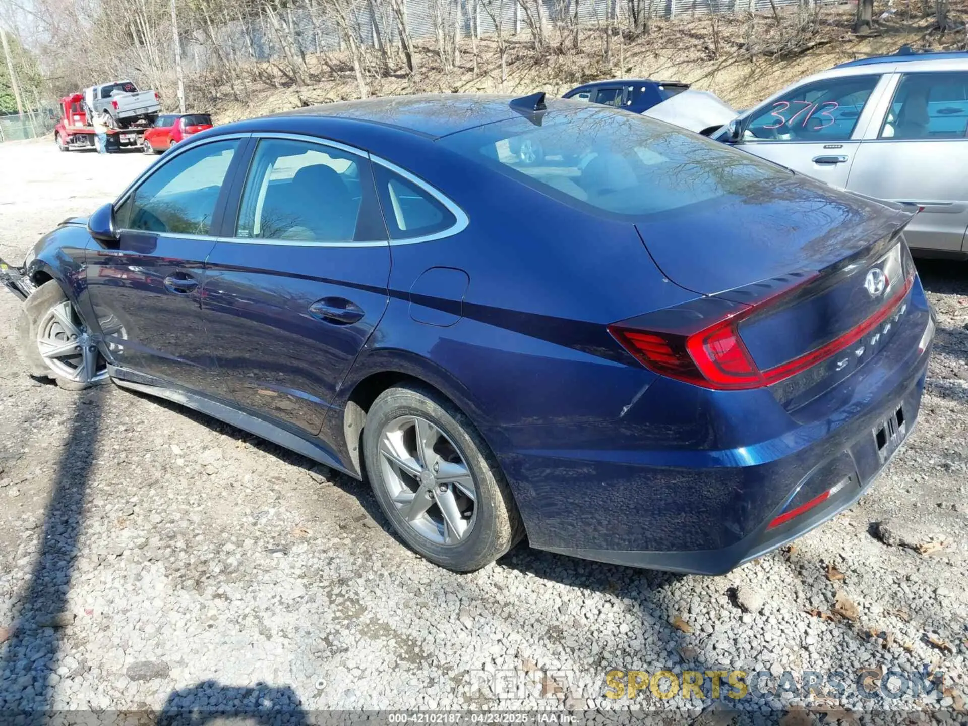 3 Photograph of a damaged car 5NPEG4JA1MH109561 HYUNDAI SONATA 2021