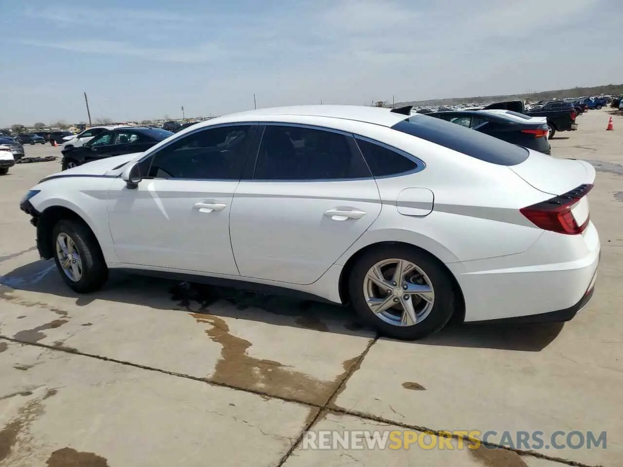 2 Photograph of a damaged car 5NPEG4JA1MH119412 HYUNDAI SONATA 2021