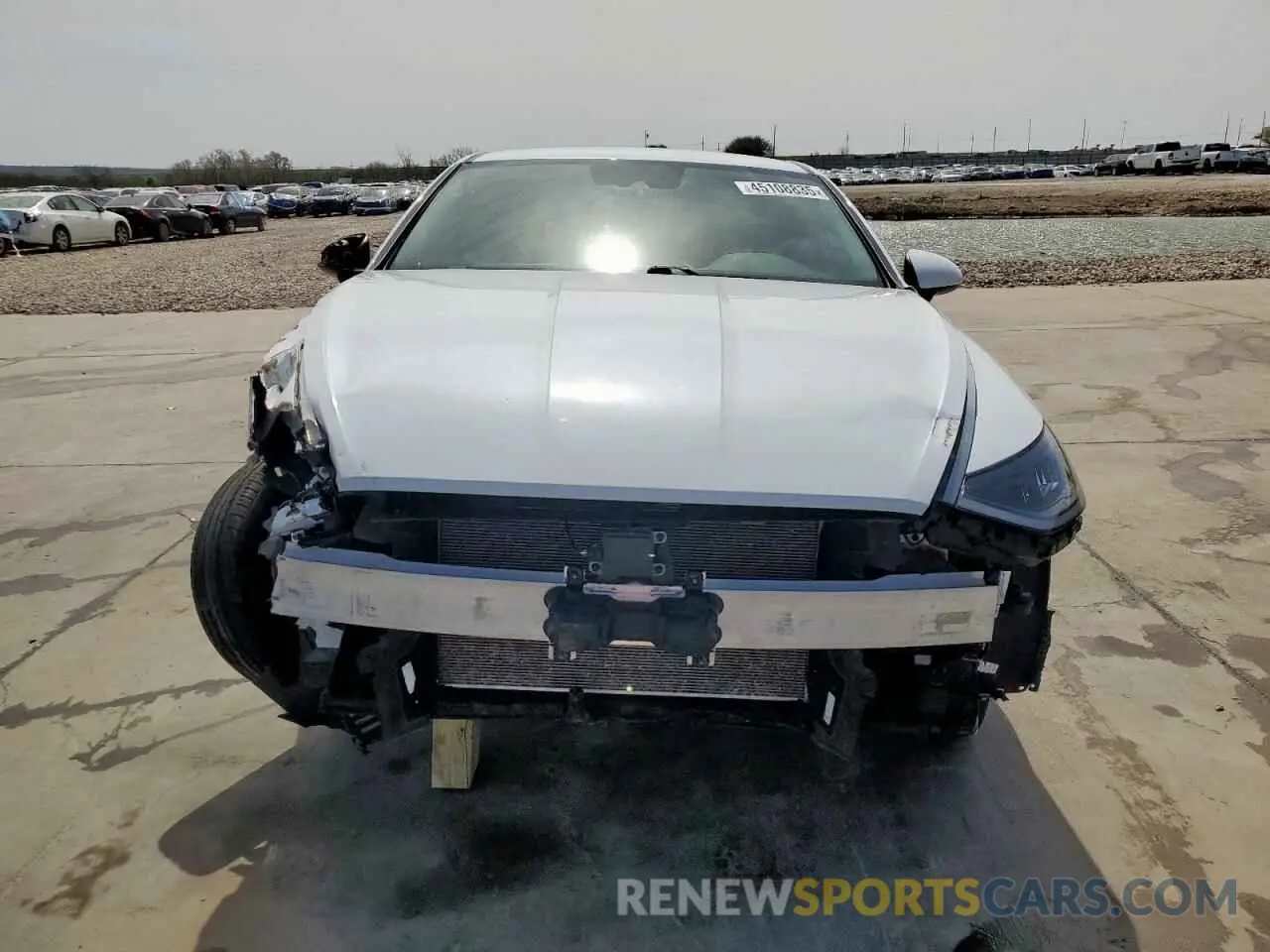 5 Photograph of a damaged car 5NPEG4JA1MH119412 HYUNDAI SONATA 2021