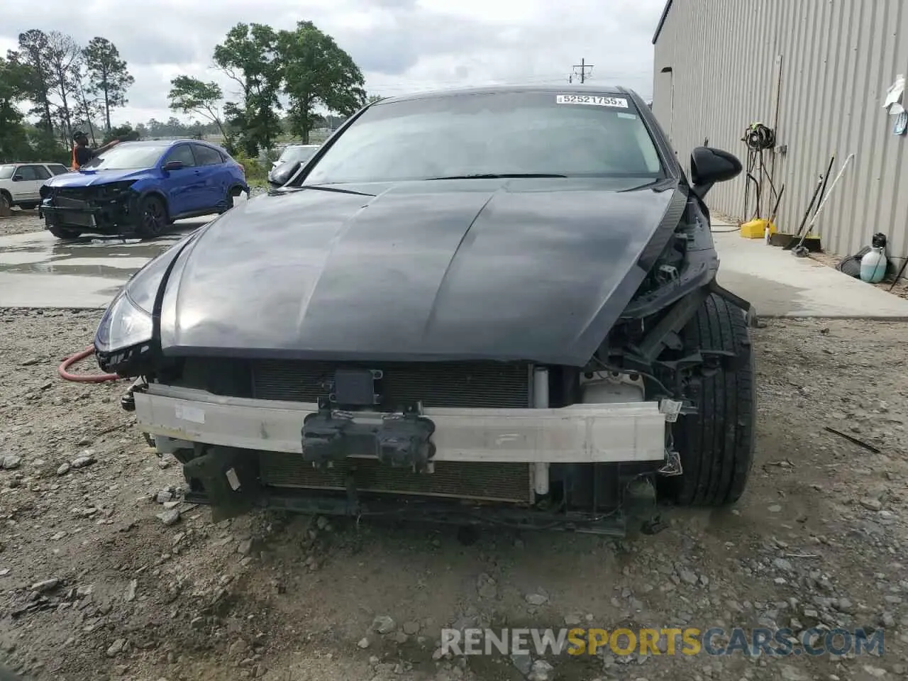 5 Photograph of a damaged car 5NPEG4JA1MH119734 HYUNDAI SONATA 2021