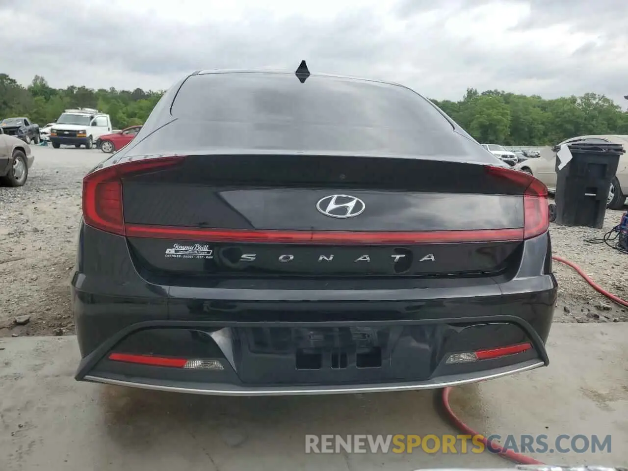 6 Photograph of a damaged car 5NPEG4JA1MH119734 HYUNDAI SONATA 2021