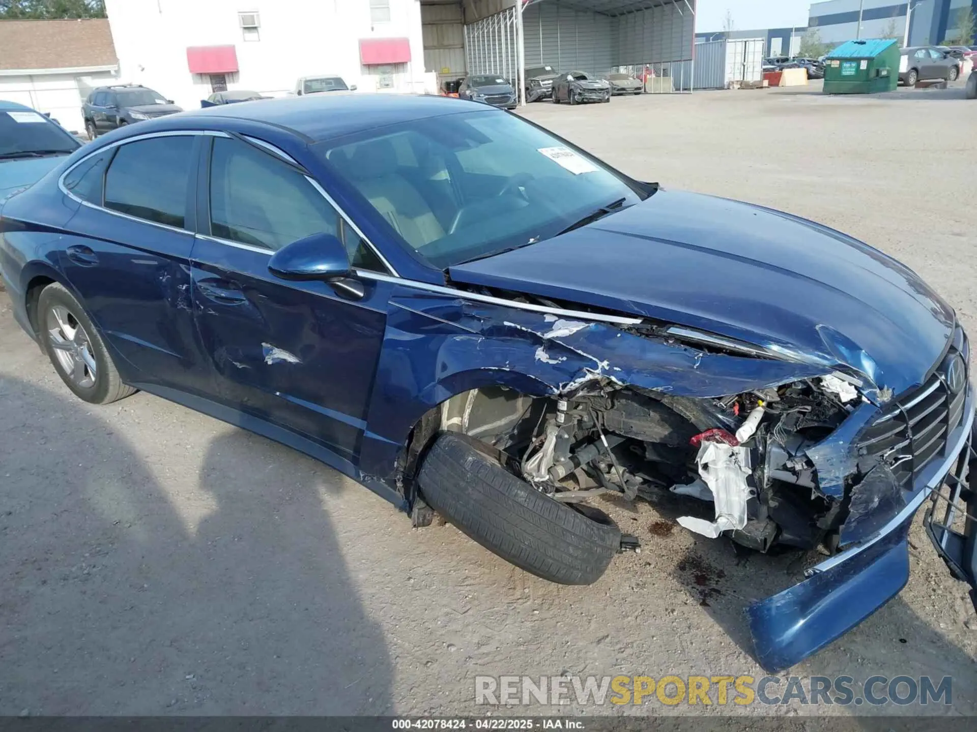 6 Photograph of a damaged car 5NPEG4JA1MH124013 HYUNDAI SONATA 2021