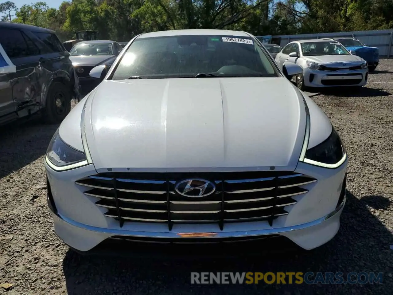 5 Photograph of a damaged car 5NPEG4JA2MH071323 HYUNDAI SONATA 2021