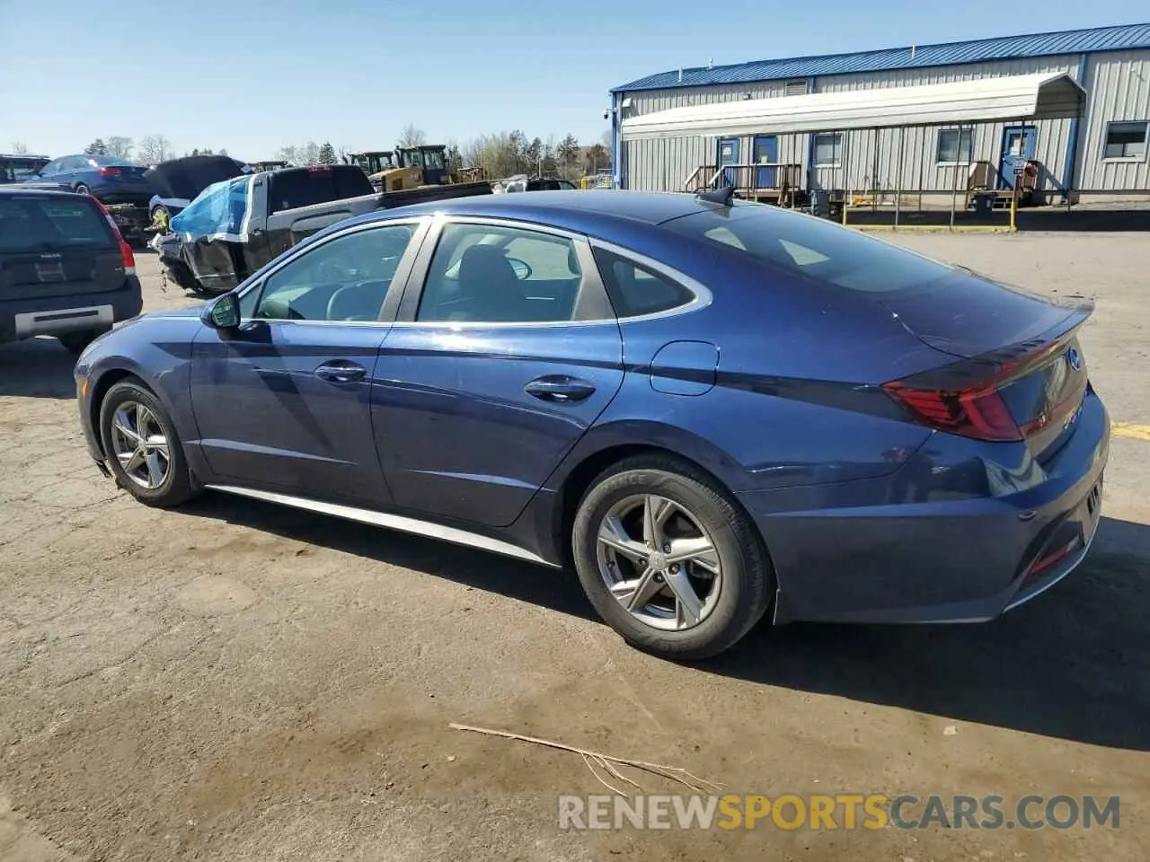 2 Photograph of a damaged car 5NPEG4JA2MH075436 HYUNDAI SONATA 2021