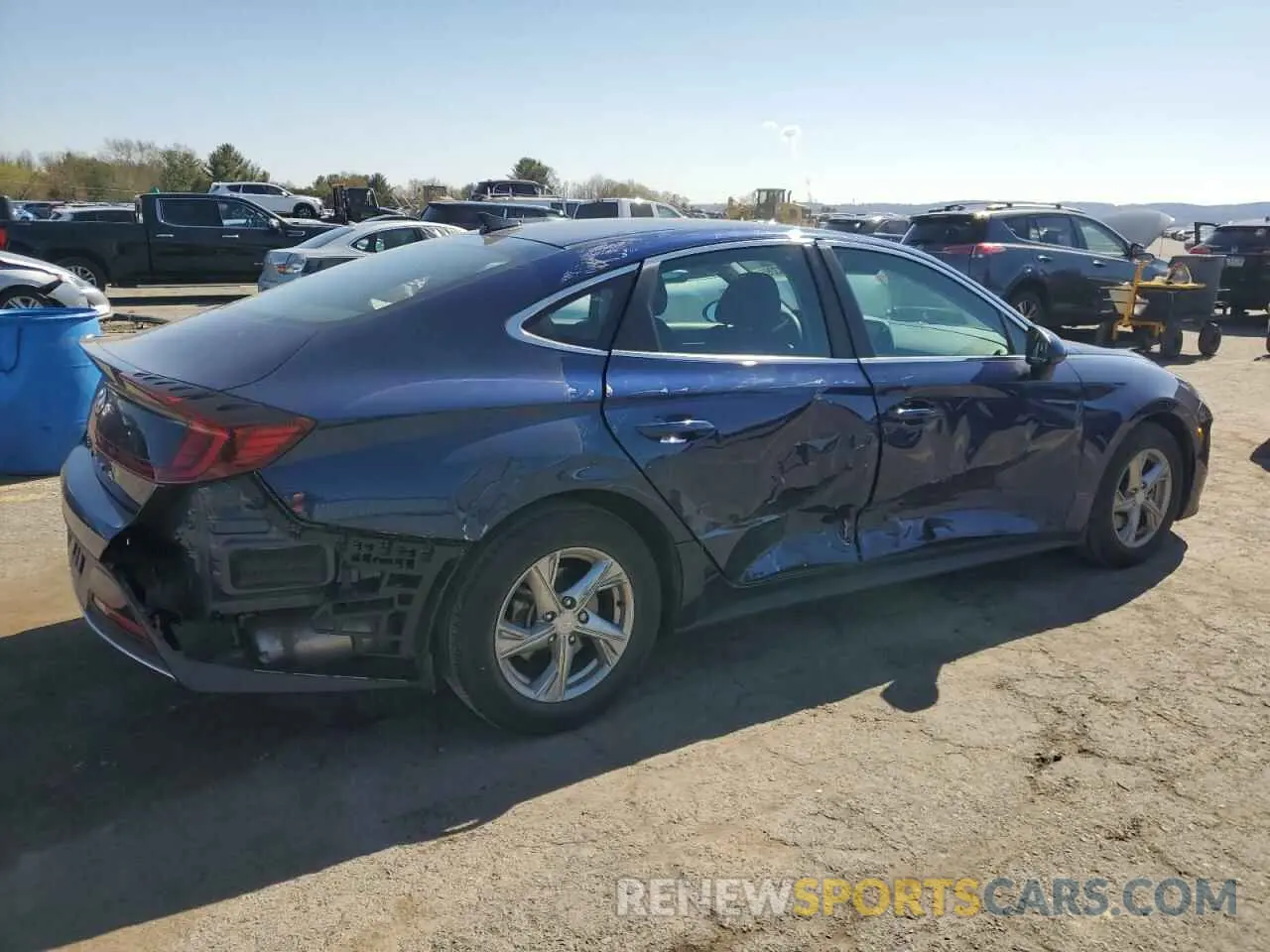 3 Photograph of a damaged car 5NPEG4JA2MH075436 HYUNDAI SONATA 2021