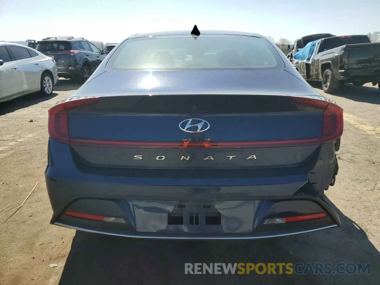 6 Photograph of a damaged car 5NPEG4JA2MH075436 HYUNDAI SONATA 2021