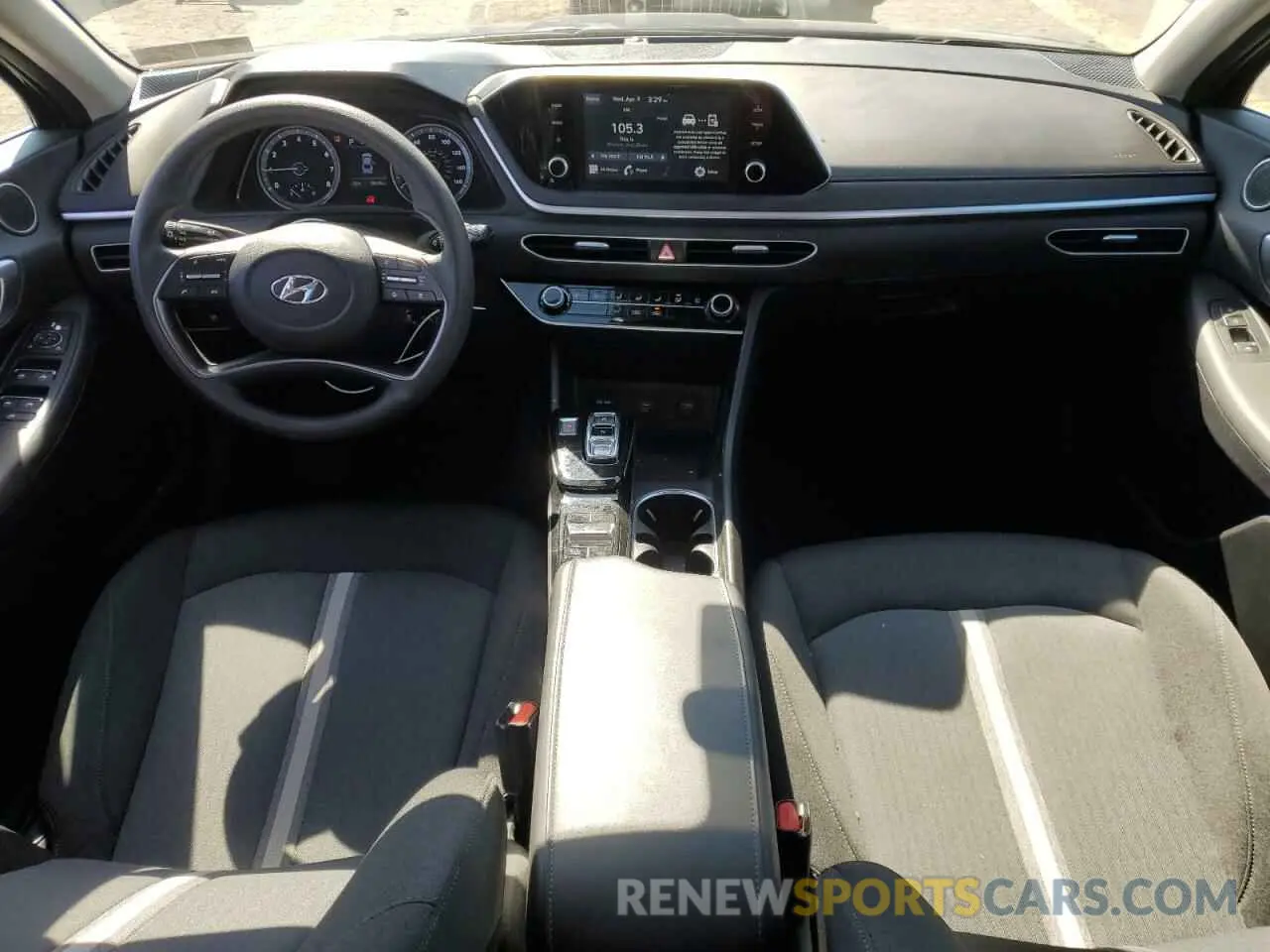 8 Photograph of a damaged car 5NPEG4JA2MH075436 HYUNDAI SONATA 2021