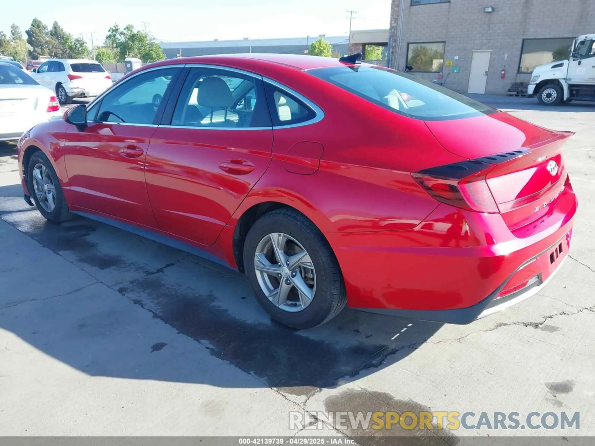 3 Photograph of a damaged car 5NPEG4JA2MH081009 HYUNDAI SONATA 2021