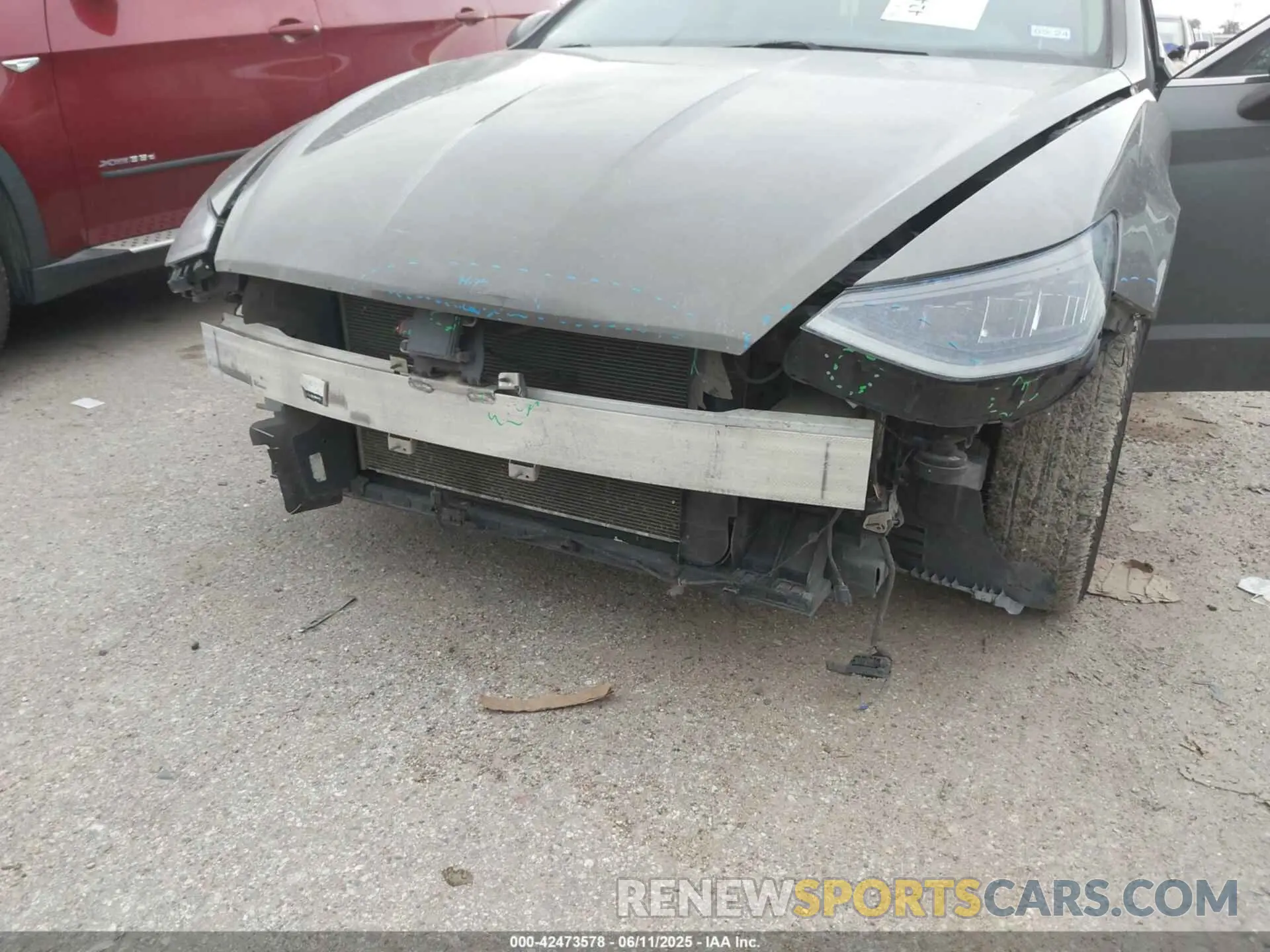 6 Photograph of a damaged car 5NPEG4JA2MH103882 HYUNDAI SONATA 2021